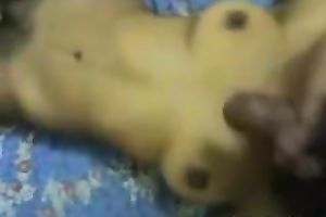 Crazy and excited slut rides her lover's unbending cock in cowgirl position