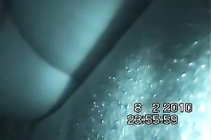 Nice view of wife's delightful creamy wet crack on night webcam movie