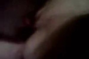 My pierced BBC slut lets me finger her nice bald twat