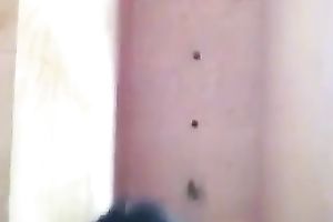 Naughty Indian chick enjoys showering in front of a camera