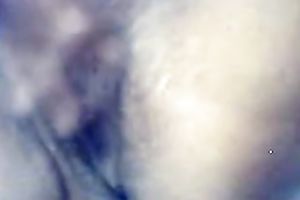 Webcam solo act with Indian legal age teenager fingering her bawdy cleft
