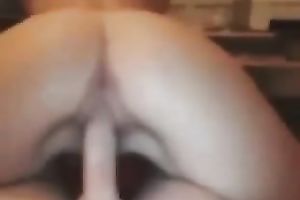 Classy hottie with tattoos disrobes for me and copulates me on top