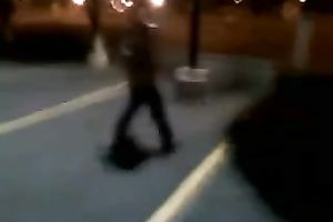 My lewd allies after party twerking on the parking lot