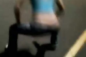 My lewd allies after party twerking on the parking lot
