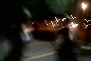 My lewd allies after party twerking on the parking lot