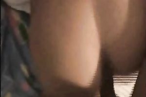 My Russian girlfriend with firm constricted wazoo likes it from behind