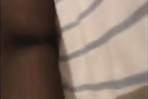 My Russian girlfriend with firm constricted wazoo likes it from behind