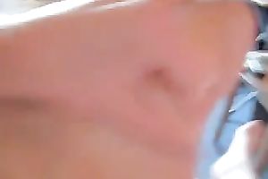 POV sex scene with my golden-haired GF riding my hard dong