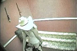 Petite brunette hair whore shows her blowjob skills to a nerdy fellow