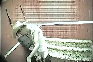 Petite brunette hair whore shows her blowjob skills to a nerdy fellow