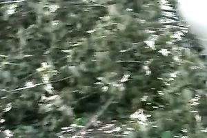 Sexy Russian sweetie pees a gallon of urinate in her panties