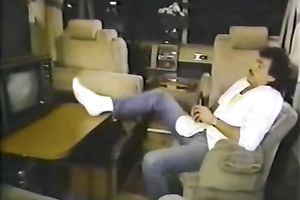 Busty blondie undresses on the piano to entice her partner