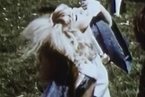 Retro porn compilation with 2 rapacious blond honeys