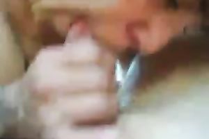 My juggy wifey pleases me with a irrumation and a titjob