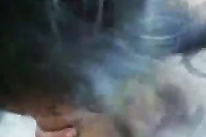 My juggy wifey pleases me with a irrumation and a titjob