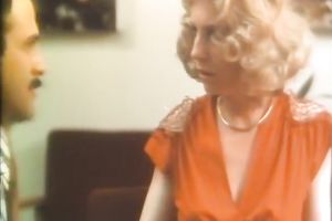 Gorgeous blondie seduces her boss and copulates on copy machine