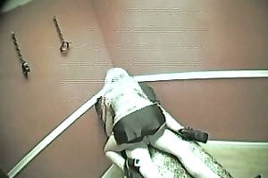 Hidden webcam movie scene with a pink-haired hooker engulfing and riding my shlong