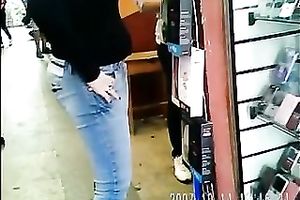 I totally love to spy on sexy hotties with my camera