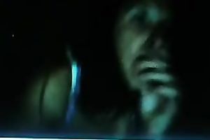 Just a random black cock sluts on cam in the total black masturbating