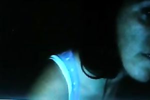 Just a random black cock sluts on cam in the total black masturbating