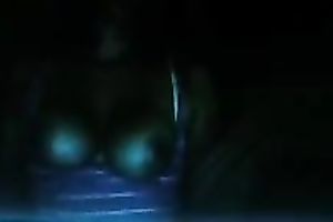 Just a random black cock sluts on cam in the total black masturbating