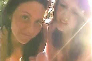 Just met those beautiful juvenile topless whores by the lake