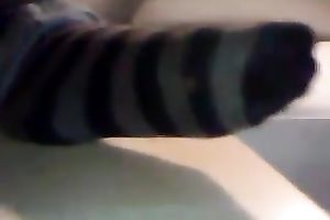 My lewd online viewers are so turned on by my hot feet