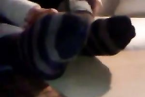 My lewd online viewers are so turned on by my hot feet