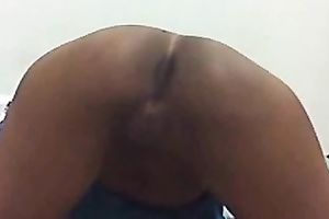 Spreading my wet arse cheeks apart for u to enjoy