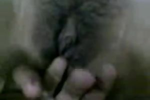 I simply have a fun finger fucking my girlfriend's muff in front of a camera