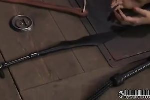 Two hawt gals bounded jointly see one more cutie punished