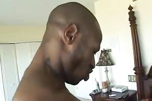 Busty swarthy call-girl enjoys getting her vagina screwed unfathomable