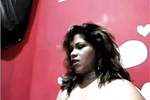 Slutty aged harlot shows off her billibongs and masturbates for me on webcam