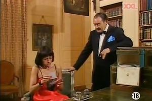 Horny and messy whore with wonderful butt receives induced in the room