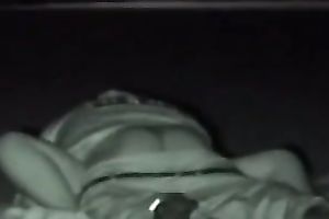 Voyeur sex movie with a brunette hair cutie getting her wet crack smashed