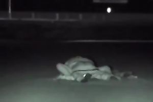 Voyeur sex movie with a brunette hair cutie getting her wet crack smashed