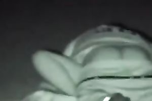 Voyeur sex movie with a brunette hair cutie getting her wet crack smashed