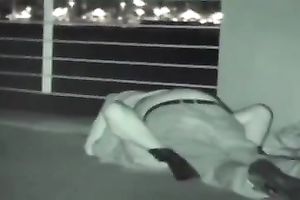 Voyeur sex movie with a brunette hair cutie getting her wet crack smashed