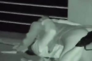 Voyeur sex movie with a brunette hair cutie getting her wet crack smashed