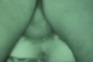 Voyeur sex movie with a brunette hair cutie getting her wet crack smashed