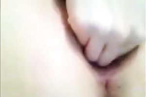 Masturbating my marvelous fur pie to big O in homemade solo