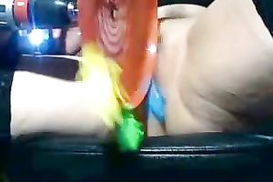 I love to tickle my wet crack with a frisbee when I am home alone