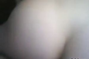 Naturall breasty dilettante cutie jumps on a soft pecker indoors