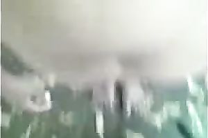 Chubby and cute brown skin housewife shows her large pointer sisters