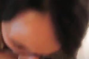 Slutty college girl sucks my pecker till it explodes with goo