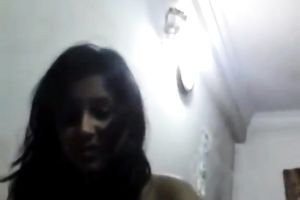Cute Indian girl is pumping hard ramrod with her tempting face hole lips