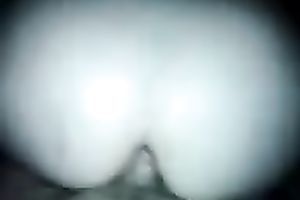 Pale skin corpulent gazoo of my white girlfriend pounded hard