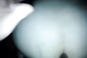 Pale skin corpulent gazoo of my white girlfriend pounded hard