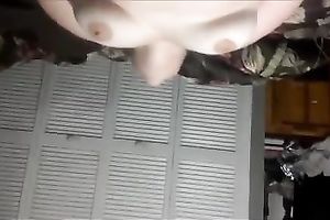 big beautiful woman white dilettante milf shows her large boobies on web camera