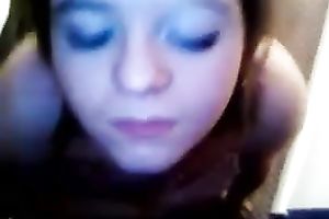 She told that babe cant fuck but this babe would like to engulf a knob for cum